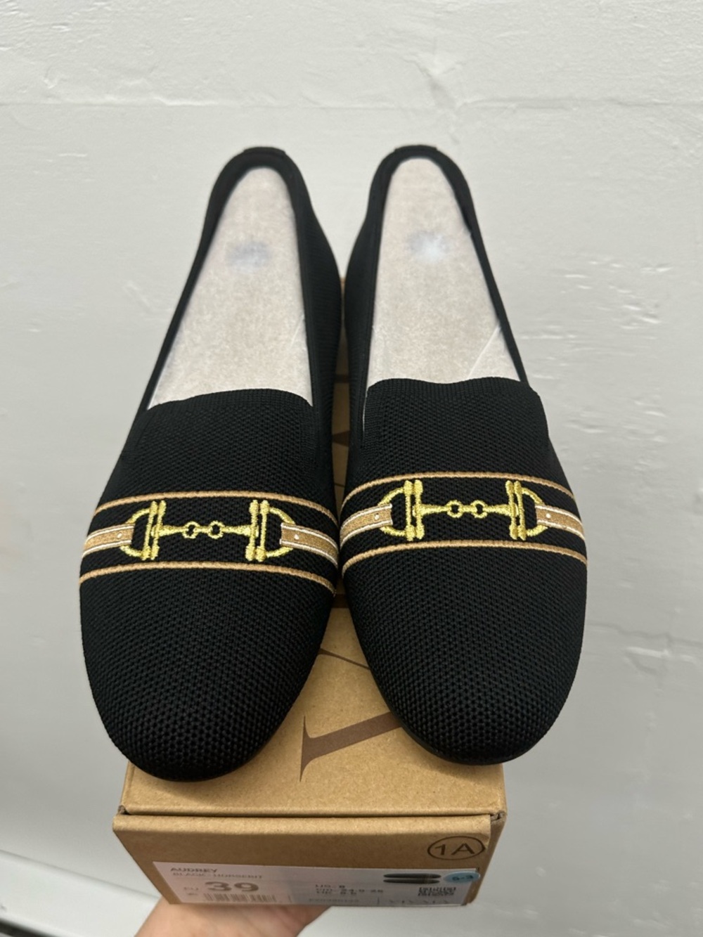 Vivaia Audrey- Black horsebit